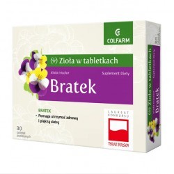 Bratek tabl.powl. 30 tabl. COLFARM