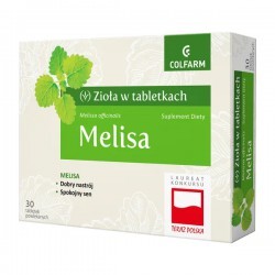 Melisa tabletki 30 sztuk Colfarm