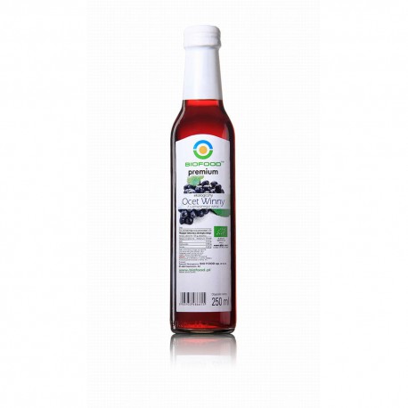 Ocet z czerwonego wina BIO 250ml BioFood