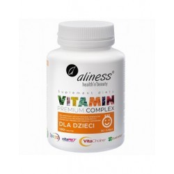 Aliness Premium Vitamin Complex Dla Dzieci Tabletki Do Ssania 120 szt.