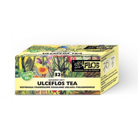 Fix Ulceflos Tea Herbatka 2 g 25 toreb.