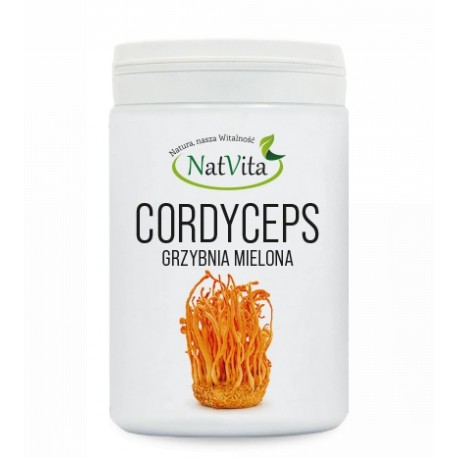 NATVITA, Bio cordyceps mielony, 100g.