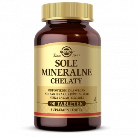 Sole Mineralne Chelaty SOLGAR