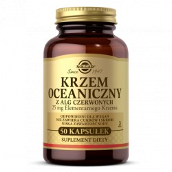 KRZEM OCEANICZNY (Zawiera 25 mg wolnego krzemu) SOLGAR 100 kaps