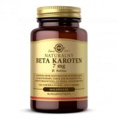 SOLGAR Naturalny Beta Karoten 7 mg 60 kaps