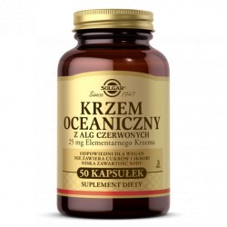 KRZEM OCEANICZNY (Zawiera 25 mg wolnego krzemu) SOLGAR