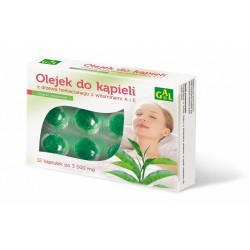 Olejek do kąpieli z drzewka herbacianego z wit. A+E