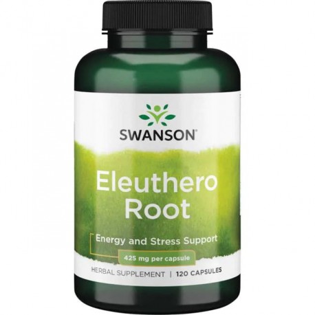 SWANSON Eleuthero Root 425 mg - 120 kapsułek