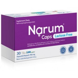 NARINE Narum Caps Lactose Free 150 mg | 30 kapsułek