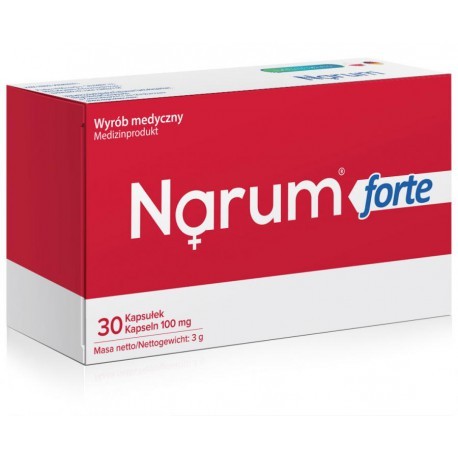 NARINE Narum Forte 100 mg | 30 kapsułek