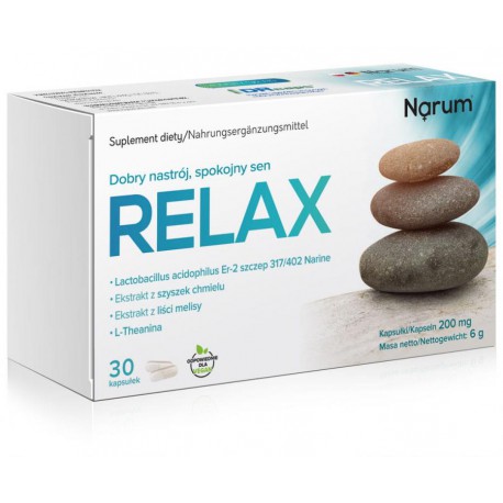 NARINE Narum Relax 200 mg | 30 kapsułek