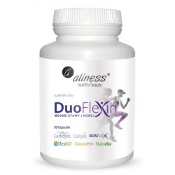 Duoflexin® 90 kapsułek, mocne stawy i kości 100% natural x 90 Vege caps Aliness