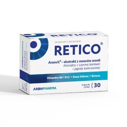 Retico® – 30 kapsułek HPMC Wsparcie zdrowia oczu