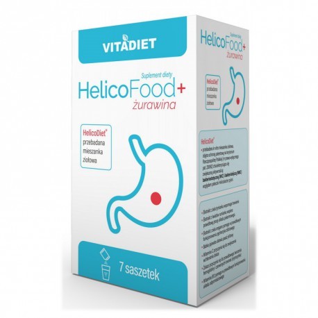 Vitadiet Helicofood 7Sasz. Jelita, Wrzody Żołądka