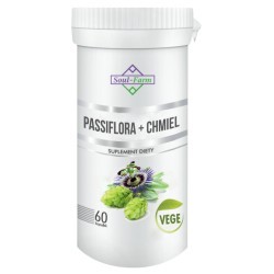 Passiflora + Chmiel Ekstrakt 60 Kaps. (300 mg + 300 mg) - SOUL FARM