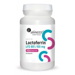 Lactoferrin - Laktoferyna LFS 90% 100 mg 30 kapsułek