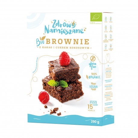 Mieszanka do wypieku brownie z kakao i cukrem kokosowym 290 g