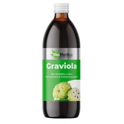 Sok Graviola 500ml HERBALAYS - wsparcie w walce z rakiem