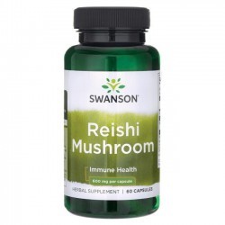 SWANSON REISHI 600MG 60 KAP.