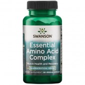 Swanson AjiPure Kompleks 9 aminokwasów Essential Amino Acid Complex (60 kap)