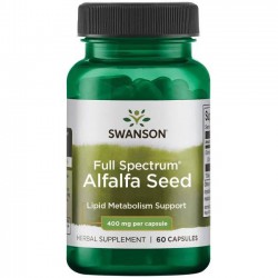 SWANSON FULL SPECTRUM ALFALFA 400MG 60KAP.