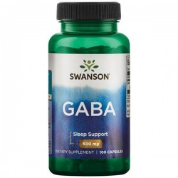 SWANSON GABA 500MG 100KAP.