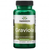 Swanson Graviola- 530 mg/60kaps grawiola