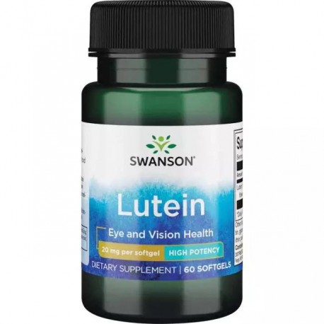 SWANSON LUTEINA 20MG 60 kaps