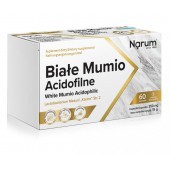 NARINE Narum Białe Mumio Acidofilne 250 mg 60 kap