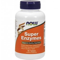 NOW FOODS Super Enzymes 90 kap.